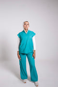 Turquoise tuana scrub