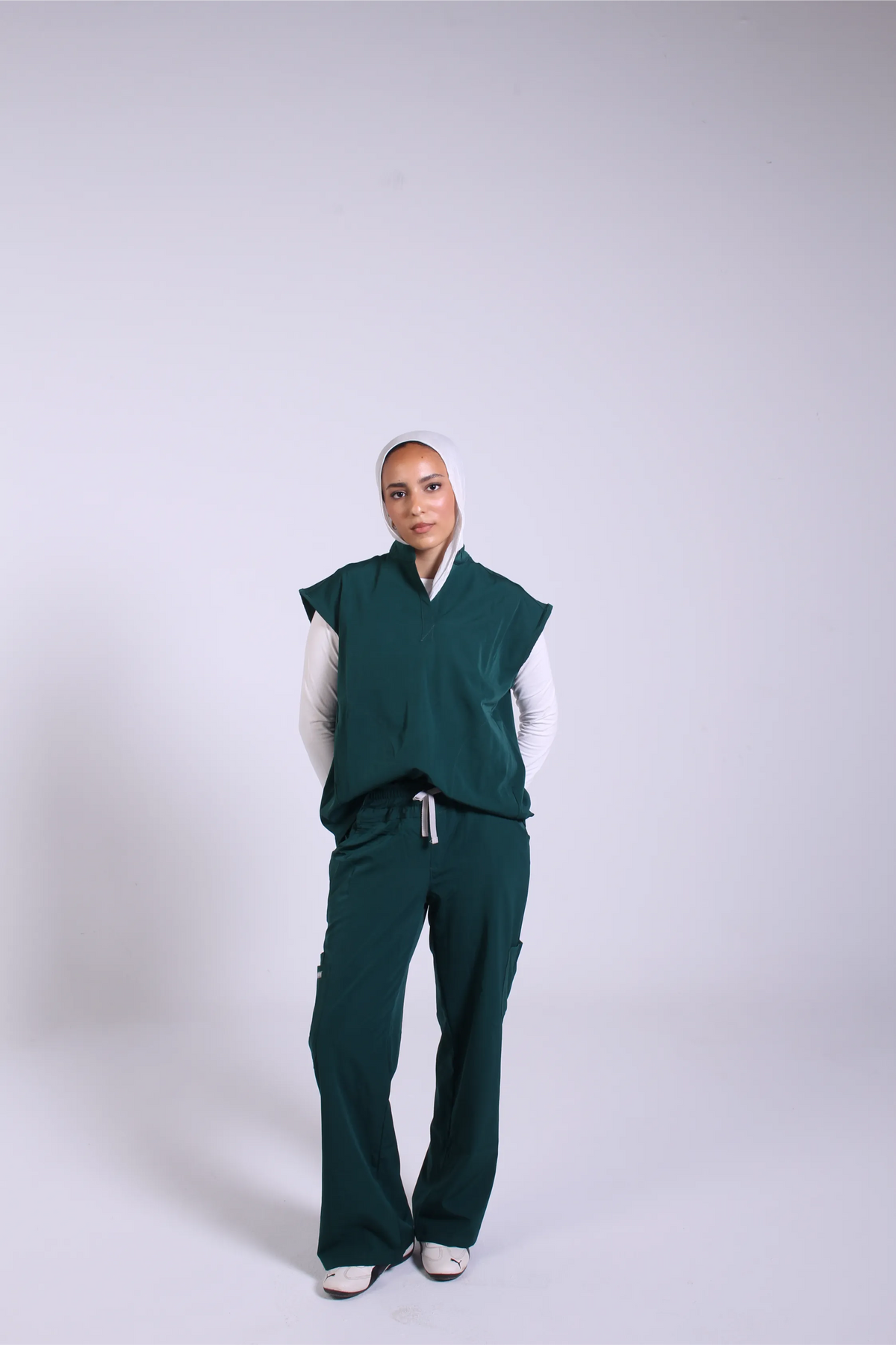 Dark Green Tuana Scrub