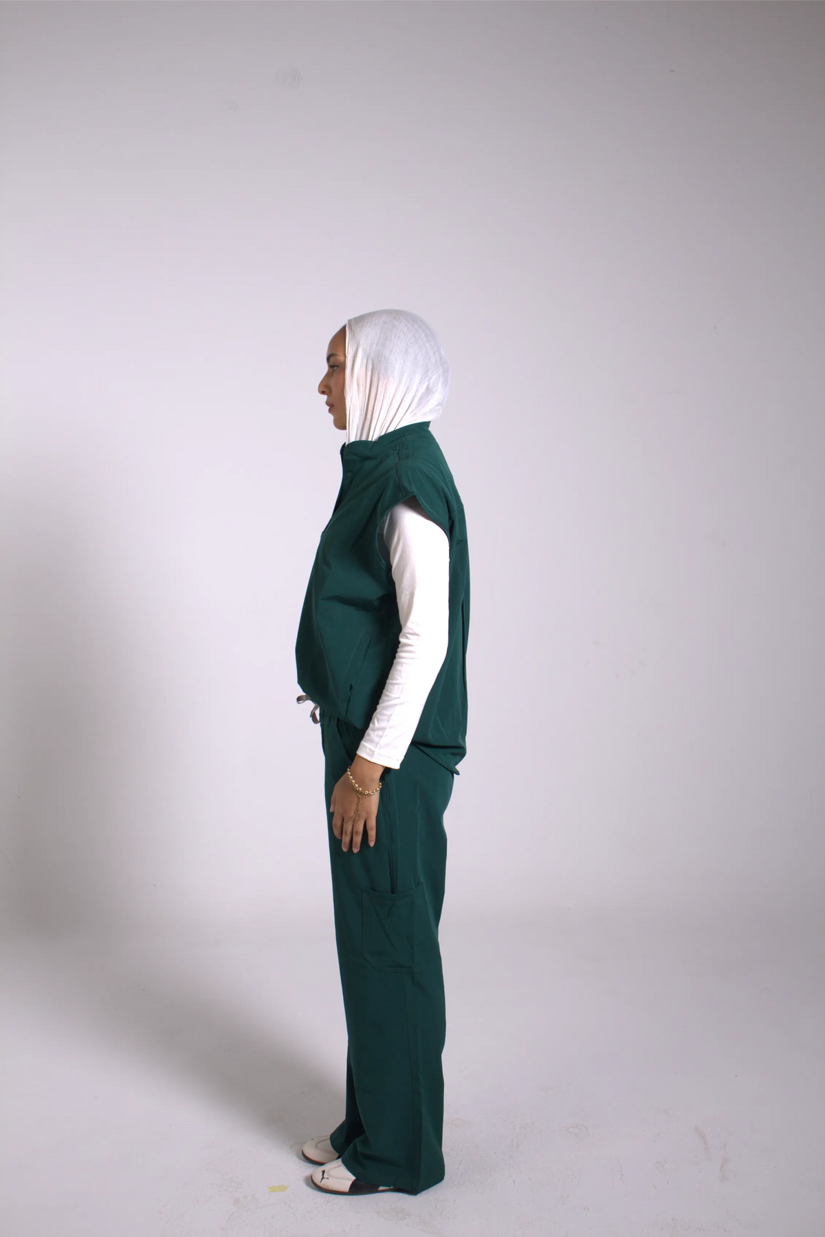 Dark Green Tuana Scrub