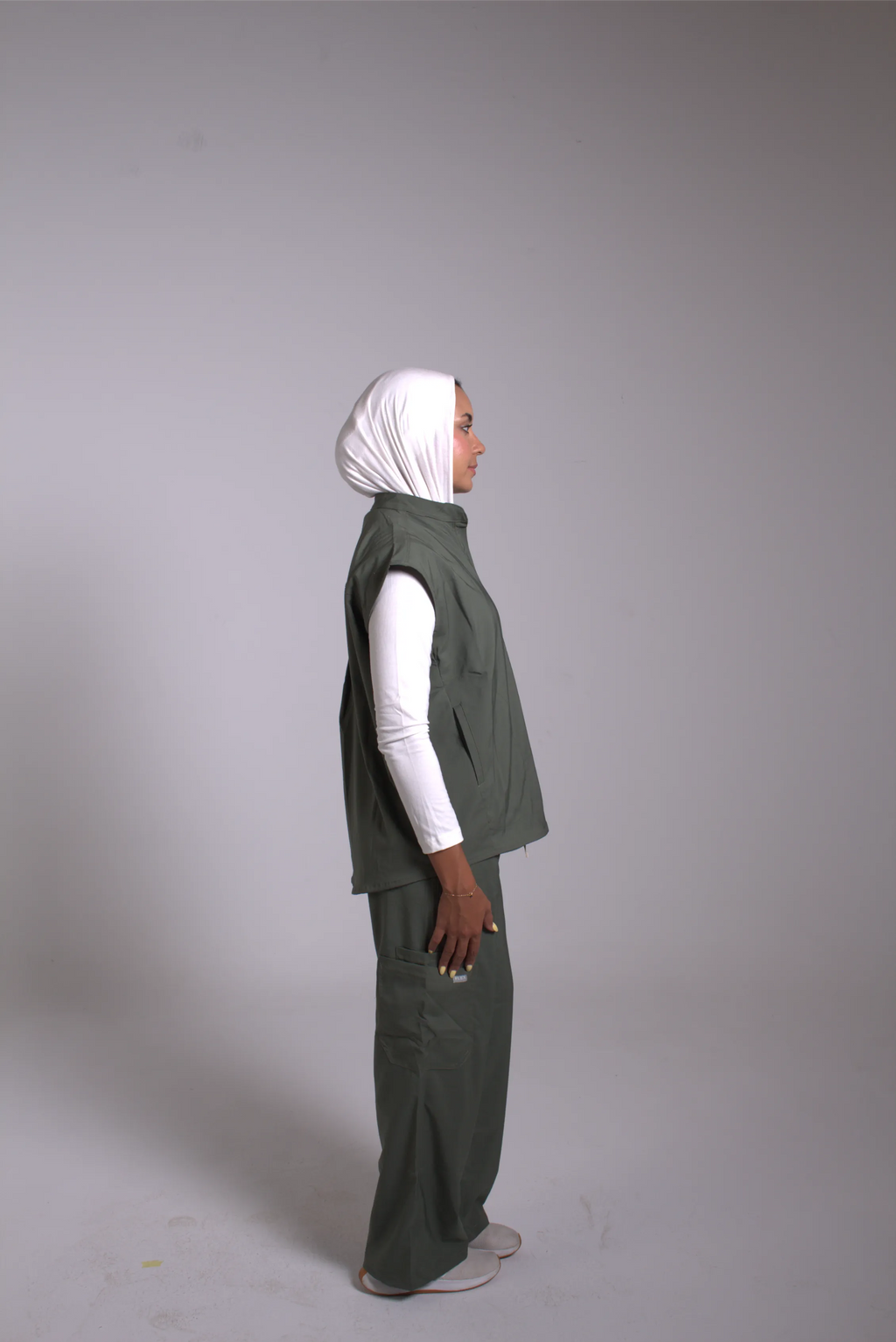 Olive Green Tuana Scrub