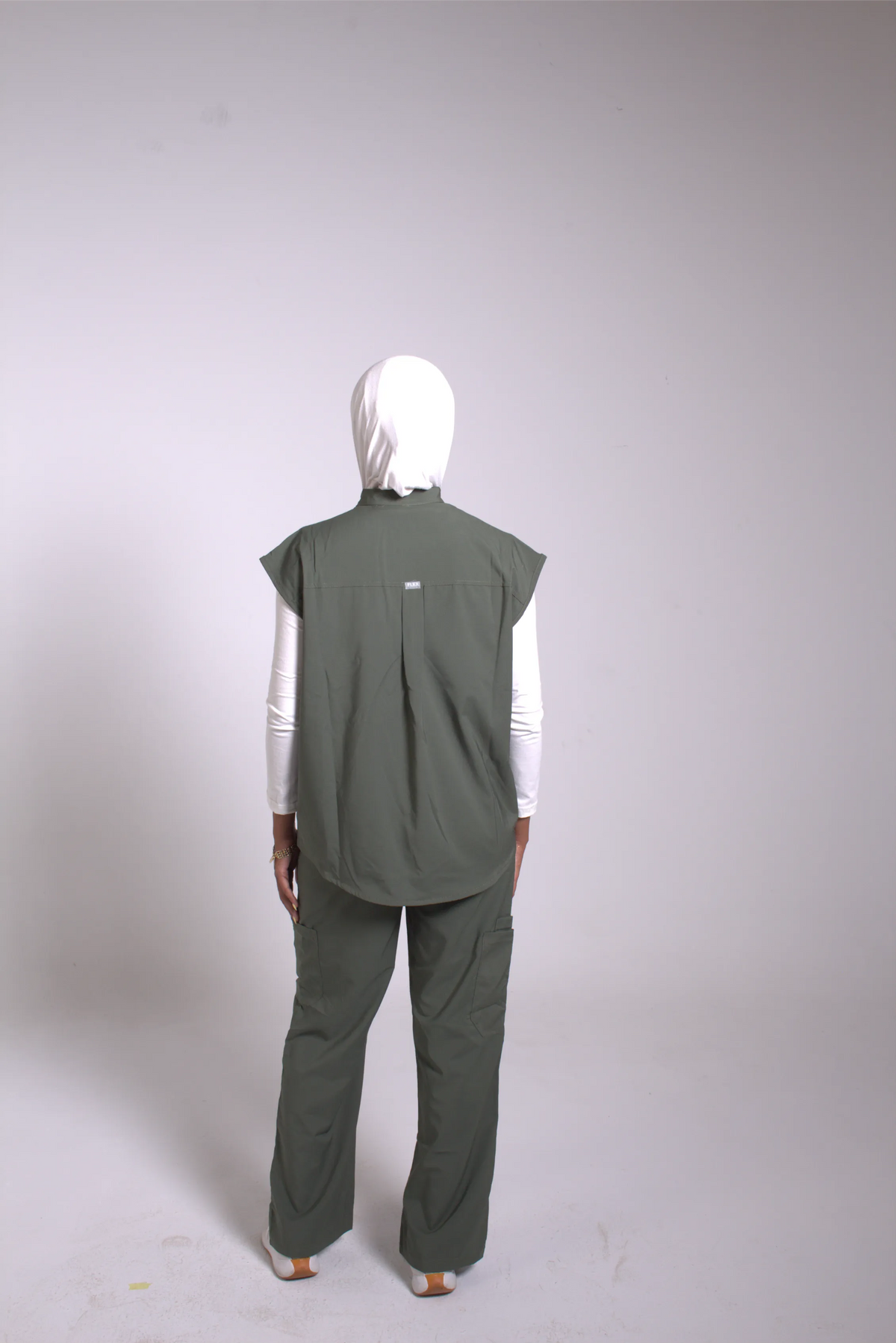 Olive Green Tuana Scrub